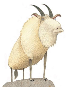 takin illustrated by Daniel Salmieri
